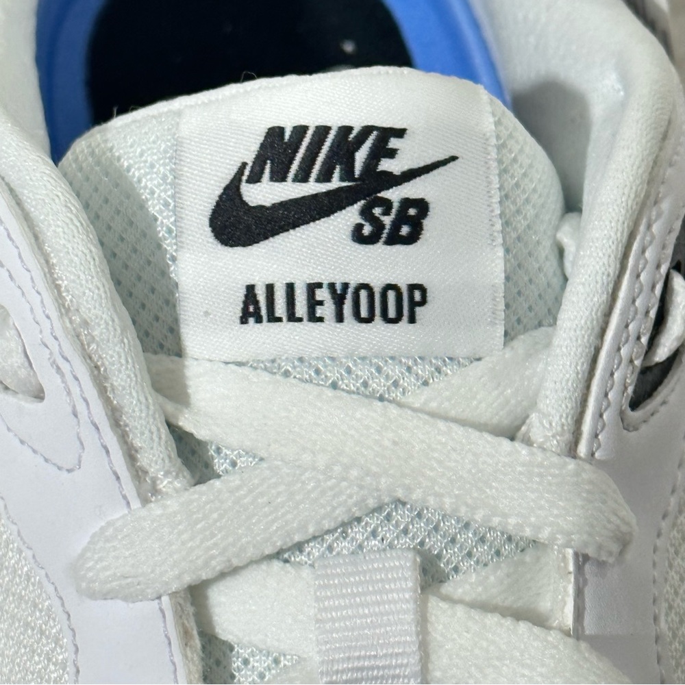 Nike Sb Alleyoop Sneakers Skate Shoes Trainers Suede Cj0882-100 - Picture 15 of 16